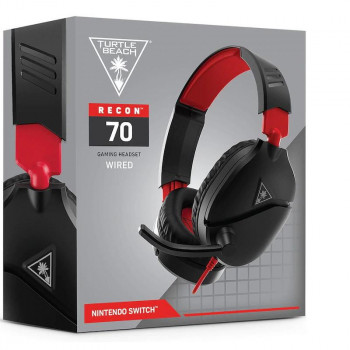 Turtle Beach Recon 70N vezetékes gaming fejhallgató [piros/fekete]