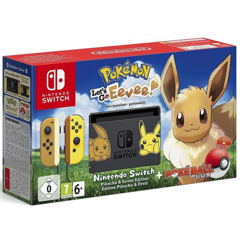 Nintendo Switch [Pokémon Pikachu & Eevee Edition] (használt)