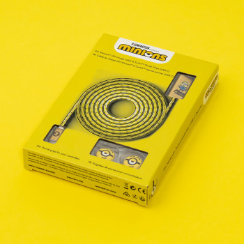 Numskull Minions USB C LED töltőkábel & Grips