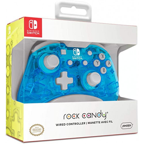 Rock Candy Nintendo Switch wired controller Blue-merang (bontatlan)