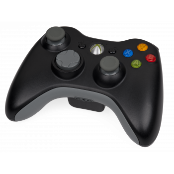 Xbox 360 vezeték nélküli kontroller [fekete / szürke] (használt)