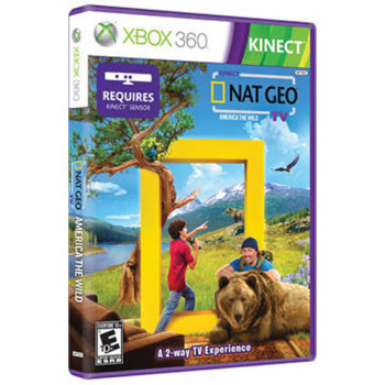 Kinect Nat Geo America The Wild (2 lemezes)