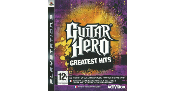 Jeu Guitar Hero Greatest Hits Complet Pour Playstation 2 (PS2) - Version FR - Très Bon état