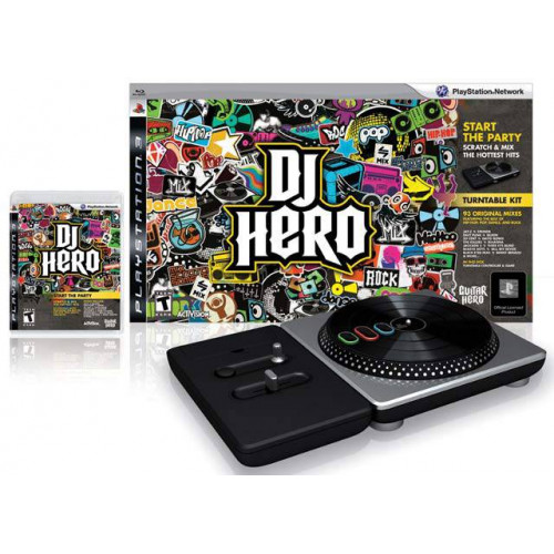 DJ Hero Turntable (Keverőpult) + DJ Hero játék