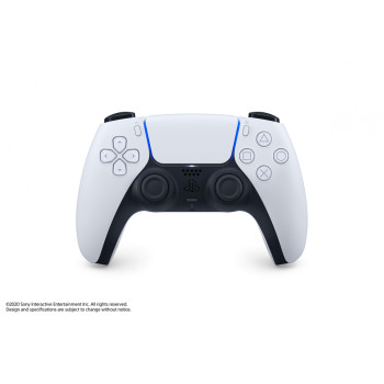 PS5 DualSense vezeték nélküli kontroller [fehér-fekete] (használt)