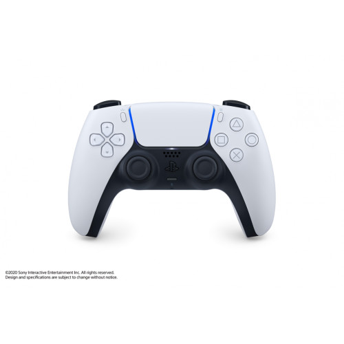 PS5 DualSense vezeték nélküli kontroller Hall-szenzorral [fehér-fekete] (használt)