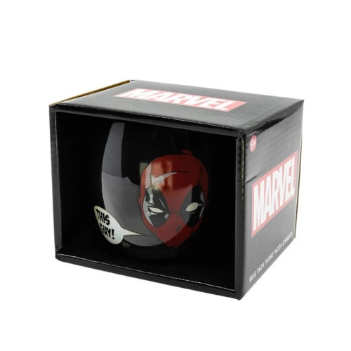 Stor Marvel: Deadpool Globe bögre (385ml) Stor Marvel: Deadpool Globe bögre (385ml)