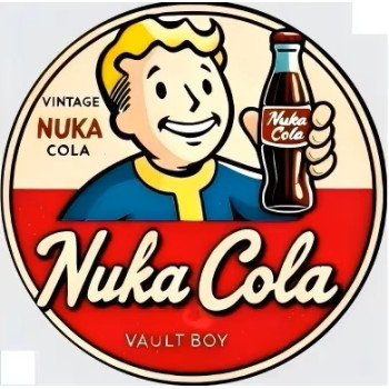 Fallout falidísz - Vintage Nuka Cola