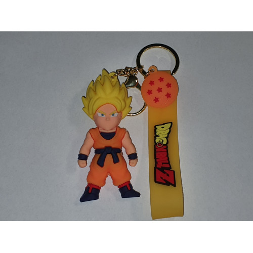 Dragon Ball Z:  Super Saiyan Goku Mini Figura kulcstartó