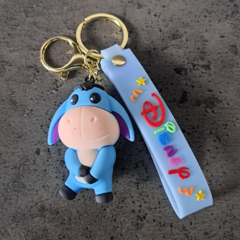 Disney Winnie The Pooh mini figura kulcstartó: Eeyore