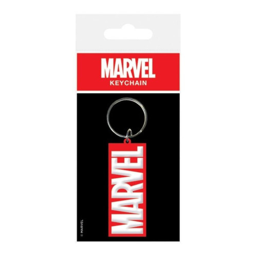 Pyramid Marvel Logo Rubber kulcstartó