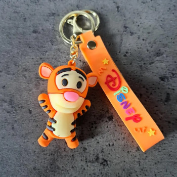 Disney Winnie The Pooh mini figura kulcstartó: Tigger