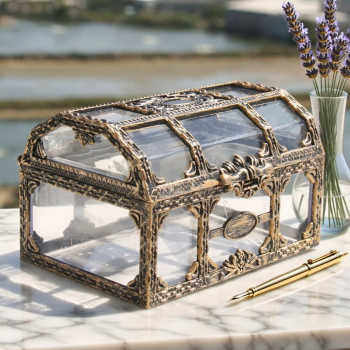 Átlátszó kincses láda