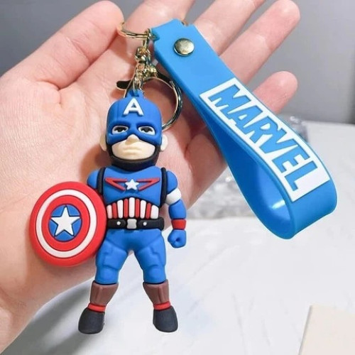 Marvel minifigura kulcstartó: Captain America