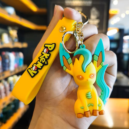 Pokémon figura kulcstartó: Leafeon