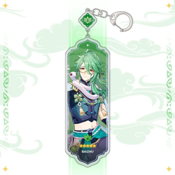 Genshin Impact akril kulcstartó - Baizhu