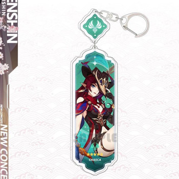 Genshin Impact akril kulcstartó - Chasca