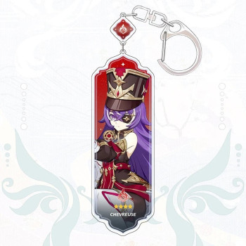 Genshin Impact akril kulcstartó - Chevreuse