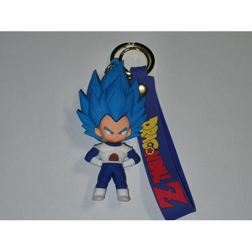 Dragon Ball Z: Super Saiyan Blue Vegeta Mini Figura kulcstartó