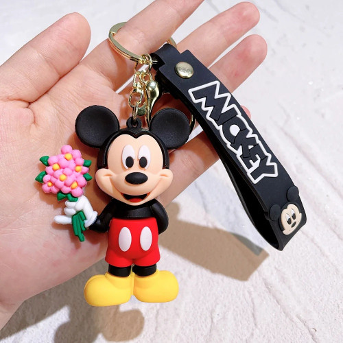 Disney Mickey Egér mini figura kulcstartó