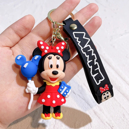 Disney Minnie Egér mini figura kulcstartó