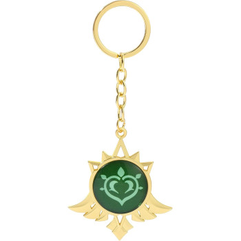 Genshin Impact Vision kulcstartó [Mondstadt - Dendro]