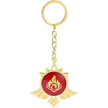 Genshin Impact Vision kulcstartó [Mondstadt - Pyro]