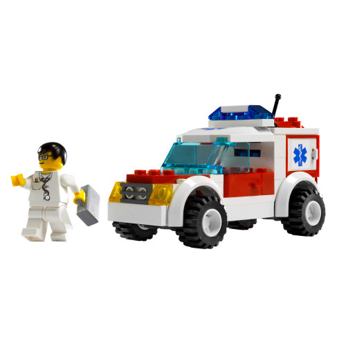 LEGO® CITY - Orvosi Autó [7902] (használt)