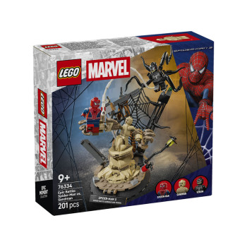 LEGO® Marvel Pókember és Homokember csatája [76334]