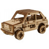WoodenCity fafigurák SuperFast sorozat Rally Car Fiat makett (bontatlan)