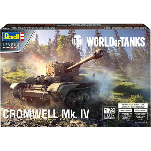 Revell World of Tanks: Cromwell Mk. IV makett