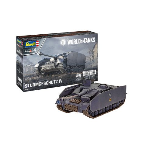 Revell World of Tanks: Sturmgeschütz IV makett