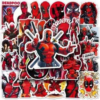 Marvel Deadpool matrica csomag (50 db)
