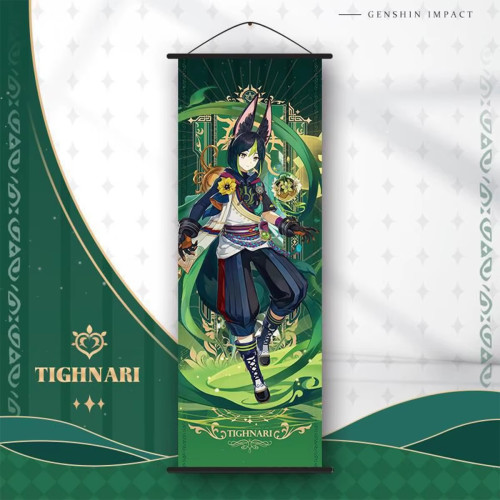 Genshin Impact lágyselyem poszter tekercs [Tighnari]