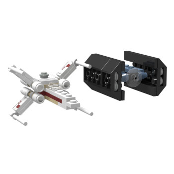 LEGO® Star Wars™ - X-Wing Fighter & TIE Advanced™ [4484] (használt)
