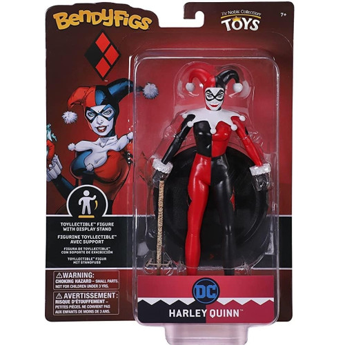 Bendyfigs The Noble Collection DC Harley Quinn akciófigura (19cm) Bendyfigs The Noble Collection DC Harley Quinn akciófigura (19cm)