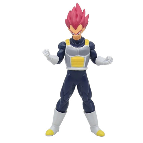 Dragon Ball Z Super: Super Saiyan God Vegeta szobor [18 cm] (doboz nélkül)