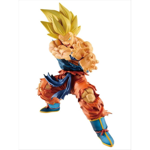 Dragon Ball: Super Saiyan Son Goku Kamehameha szobor (doboz nélkül)