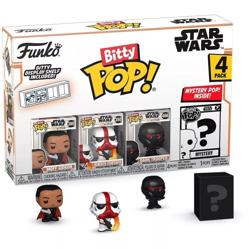 Funko Bitty POP! Star Wars Mandalorian Moff Gideon 4PK Funko Bitty POP! Star Wars Mandalorian Moff Gideon 4PK