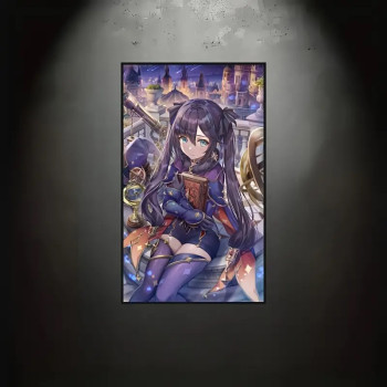 Genshin Impact Vászonkép: Mona