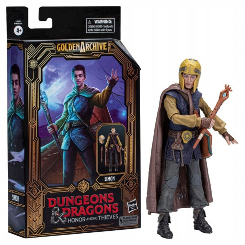 Hasbro Dungeons and Dragons: Honor Among Thieves Golden Archive akciófigura [Simon] (15 cm)