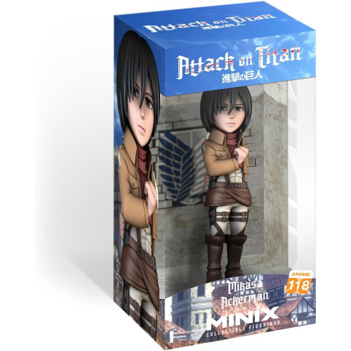 MINIX Attack on Titan - Mikasa Ackerman szobor [12 cm] 