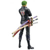 One Piece Roronoa Zoro szobor [16 cm] (doboz nélkül)