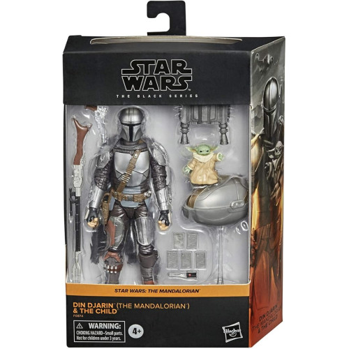 Hasbro Star Wars The Black Series - Star Wars: The Mandalorian Din Djarin & The Child akciófigura (sérült csomagolás)