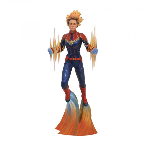 Diamond Select Toys Marvel Gallery - Captain Marvel Movie Binary Power PVC Diorama 