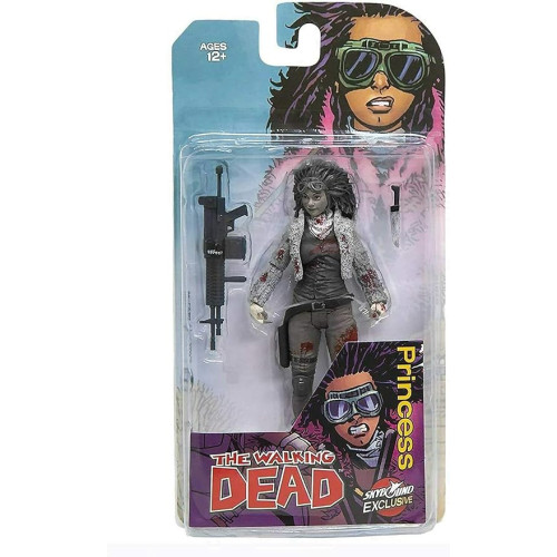 McFarlane Toys The Walking Dead Skybound Exclusive Princess Black & White Bloody Variant