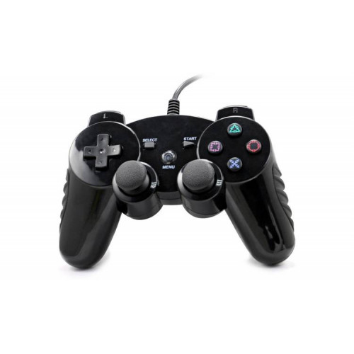 PS3 kontroller - fekete vezetékes (használt)
